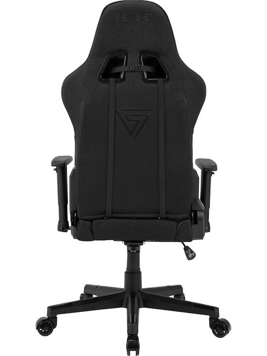 SENSE7 Spellcaster Fabric Gaming Chair with Adjustable Arms Black/Blue