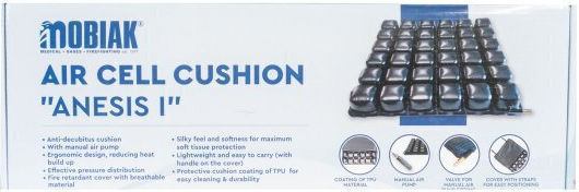 Mobiak Anesis I Seat Cushion with Air Cells 42x42x5cm 0804515
