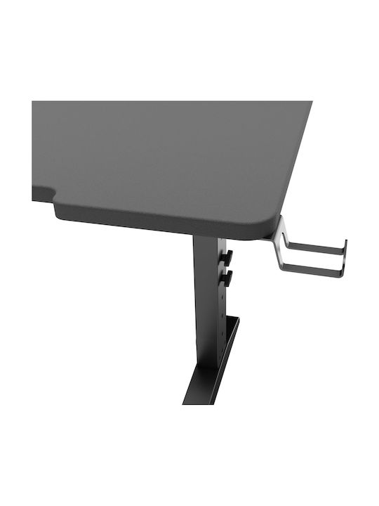 Gaming Office Holm Modular Wooden Black 180x75x70cm