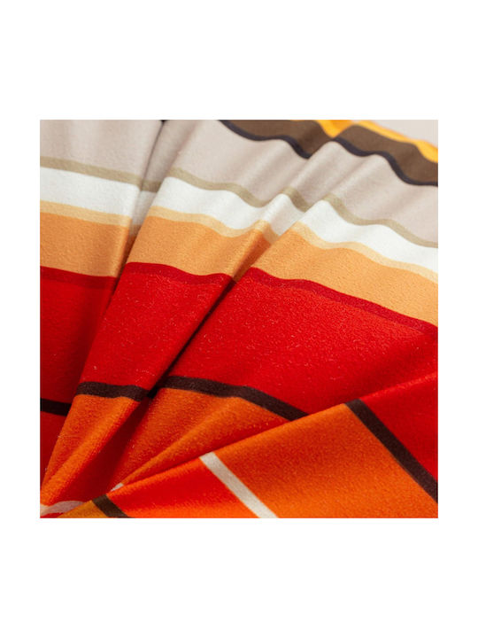 Sofa-Kissen Makimoo Bunte Streifen 2er Set 45x45cm