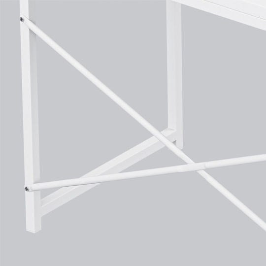 Desk Leader 4.0 Wooden White 119.5x48x120cm