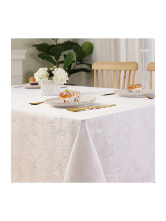 Față de masă Rezistent la pete Washable Waterproof Alb 140x200cm
