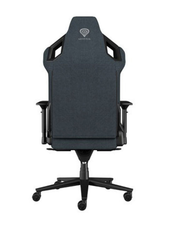 Genesis Nitro 800 Fabric Gaming Chair with Adjustable Arms Gray