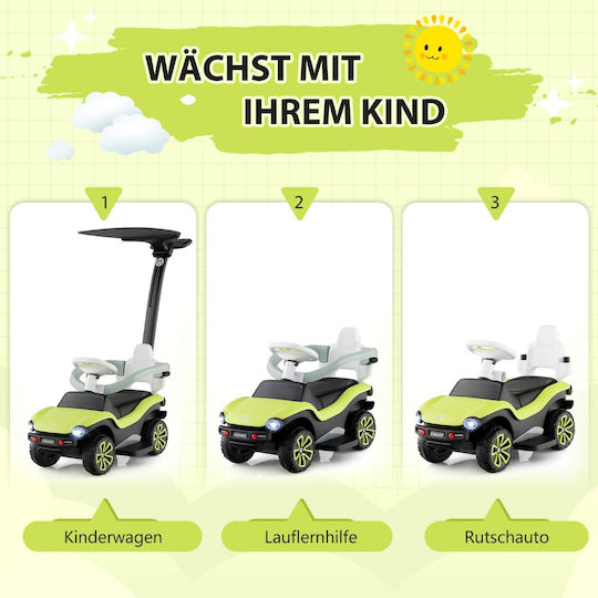 Kinder Auto Einsitzer Volkswagen Grün