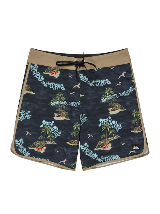 Surfsilk Scallop Men's Swimwear Bermuda True Black