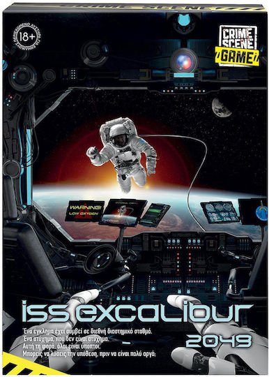 Board Game Crime Scene Iss Excalibur 2049 18+ Years Old (EN) AS