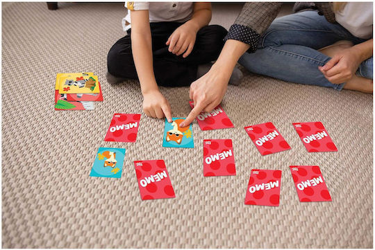Επιτραπέζιο Παιχνίδι Kiddy Cards - Μέμο για 2+ Παίκτες 2+ Ετών AS
