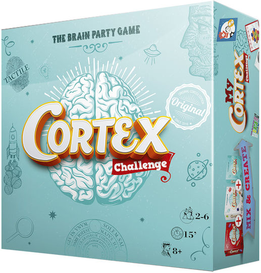 Επιτραπέζιο Παιχνίδι Cortex Challenge για 2-6 Παίκτες 8+ Ετών Cortex