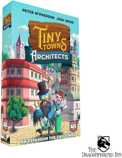 Επέκταση Παιχνιδιού Tiny Towns Architects για 1-6 Παίκτες 14+ Ετών (EN) Alderac