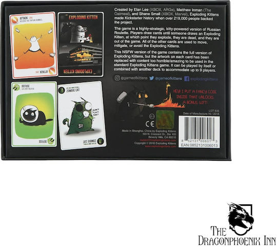 Asmodee – Exploding Kittens – Card Game, Party Game, 2-5 Players, 7+ Years, Edition in Italian