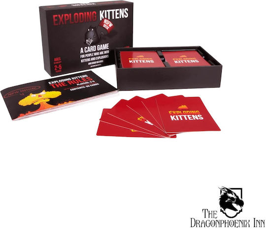 Επιτραπέζιο Παιχνίδι (Self Published) Exploding Kittens: NSFW Deck για 2-5 Παίκτες 18+ Ετών (EN) Exploding Kittens