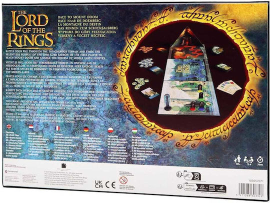 Board Game Lord Of The Rings: Back To Mount Doom for 2-4 Players 10+ Years Old (EN) Cartamundi