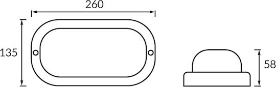 Struhm Стенно Външно Осветително Тяло LED 18W Struhm Стенно Външно Осветително Тяло LED 18W
