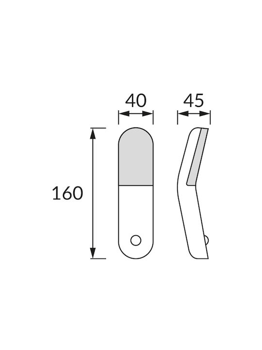 Struhm Wandmontierte Außenleuchte LED 2W