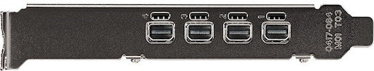 NVidia RTX A400 4GB GDDR6 Κάρτα Γραφικών