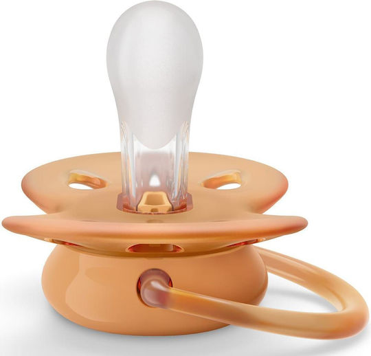 Philips Ultra Soft Πιπίλες Σιλικόνης Μωβ-Πορτοκαλί για 6-18 μηνών 2τμχ
