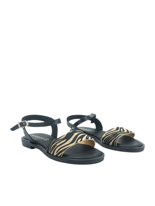 Γυναικεία Σανδάλια Black/Zebra