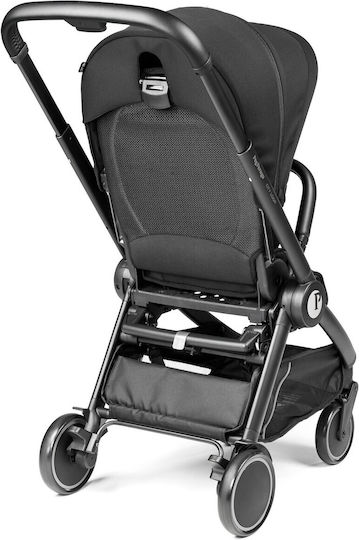 Peg Perego City Loop Ρυθμιζόμενο Καρότσι Μωρού Kατάλληλο για Nεογέννητο True Black 5.7kg