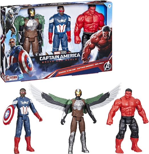 Action Figure Brave New World - Titan Heroes Captain America 30cm.