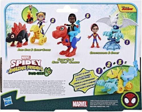 Action-Figur His Amazing Friends Spidey Hero Dino Spider-Man Ghostasaurus and Spidey 10cm.
