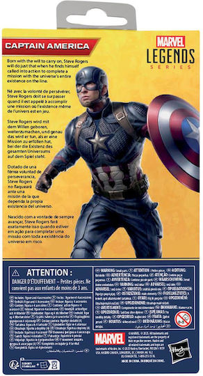 Φιγούρα Δράσης Captain America Marvel Legends Captain America 15εκ.