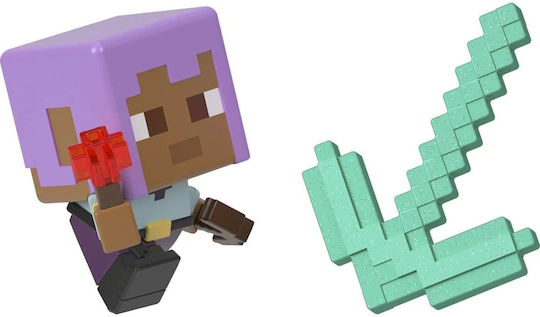 Action-Figur Mini Mode - Mining Turquoise Minecraft für 6+ Jahre Jahre 5cm.