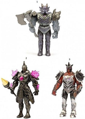 Action Figure Gormiti The New Era Villain General Krater Gormiti Krater for 5+ years Years 27cm.