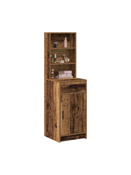 Bufet din Lemn Masiv cu Sertare Brown 40x41x135cm