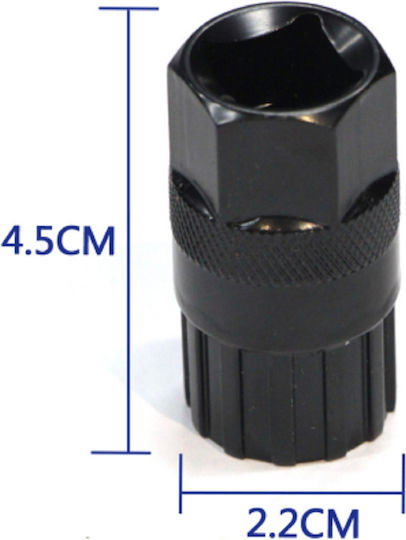 Извлекател за велосипед Gj-38 Черен 36717