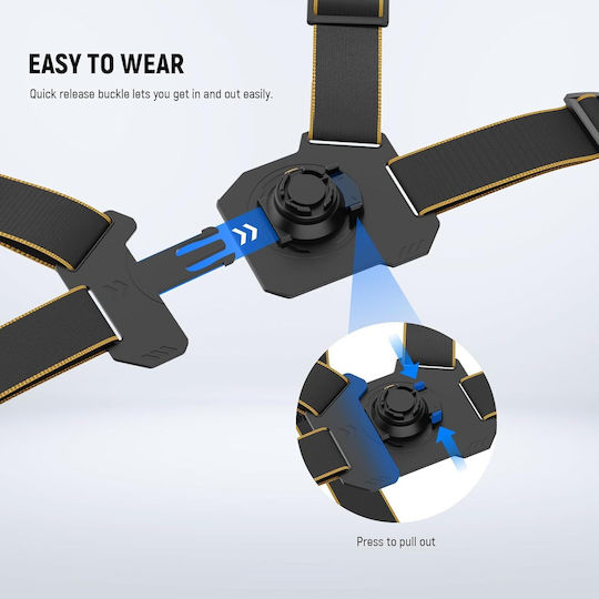 Neewer Chest Mount Harness Strap Action Camera Adapter 10104350