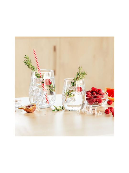 Luigi Ferrero Set Gläser Wasser / Cocktail/Trinken aus Glas 475ml 6Stück