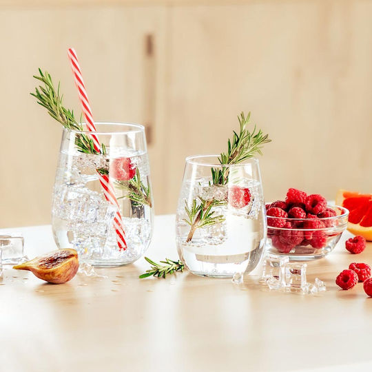 Luigi Ferrero Set de pahare pentru apa / Cocteiluri din Sticlă 475ml 6buc