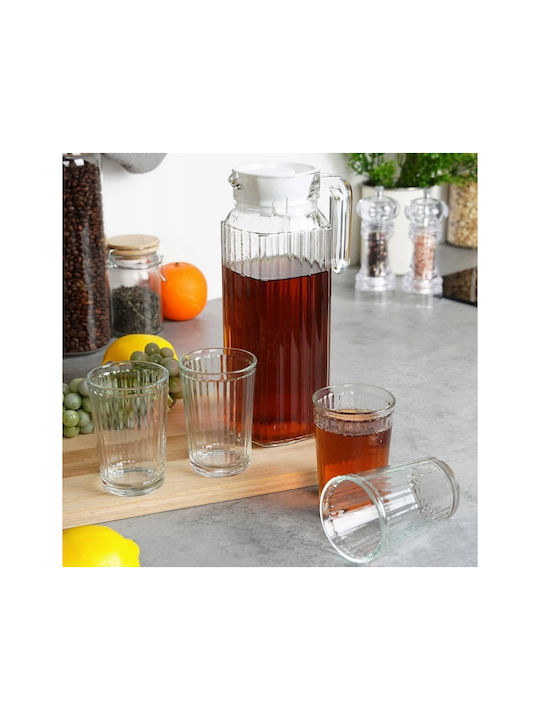 Excellent Houseware Set Gläser Cocktail/Trinken aus Glas 200ml 5Stück