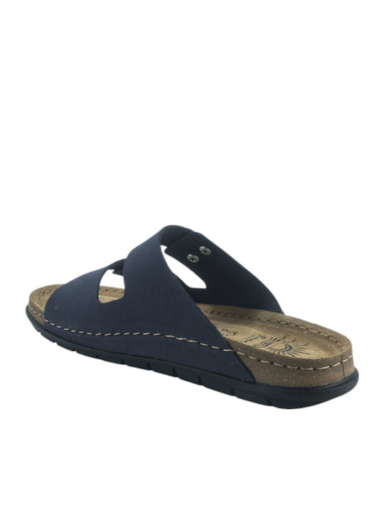 Herrensandalen in Blau Farbe