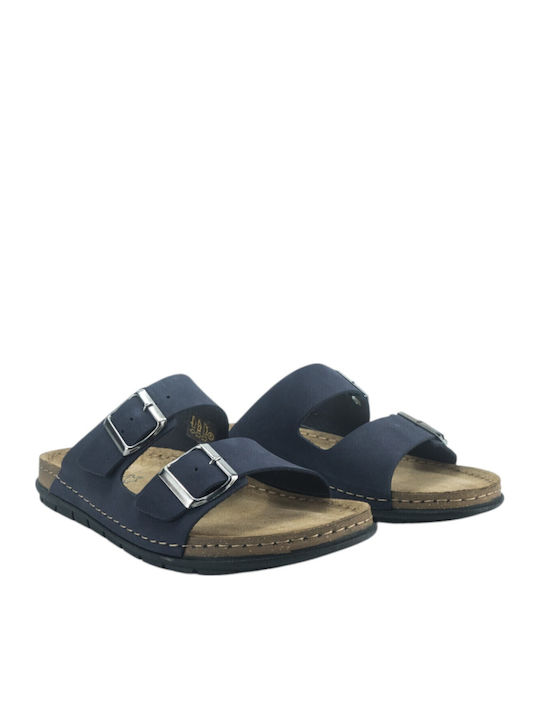 Herrensandalen in Blau Farbe