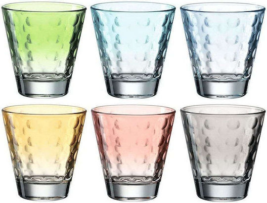 Leonardo Optic Set Gläser Whiskey aus Glas 215ml 6Stück