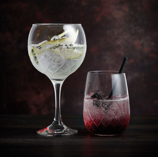 Borgonovo Hi-Ball Rococo Ποτήρι από Γυαλί 490ml