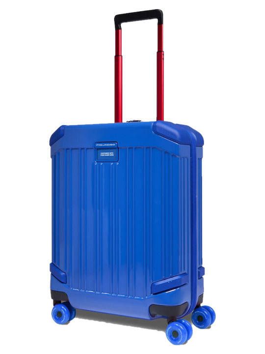 Piquadro Koffer Kabine Pop Blau Piquadro Koffer Kabine Pop Blau