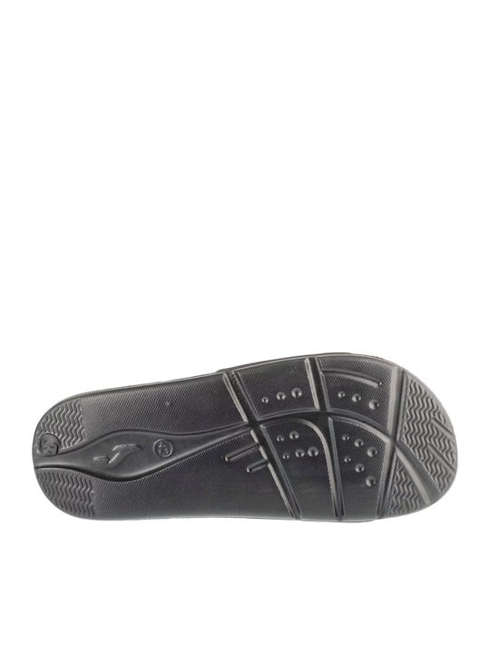 S.land Men's Black Slides