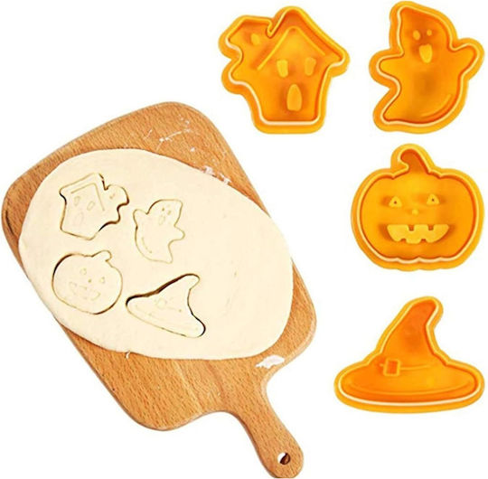 Halloween Cookie Cutter Set 4 Pieces 4 Designs