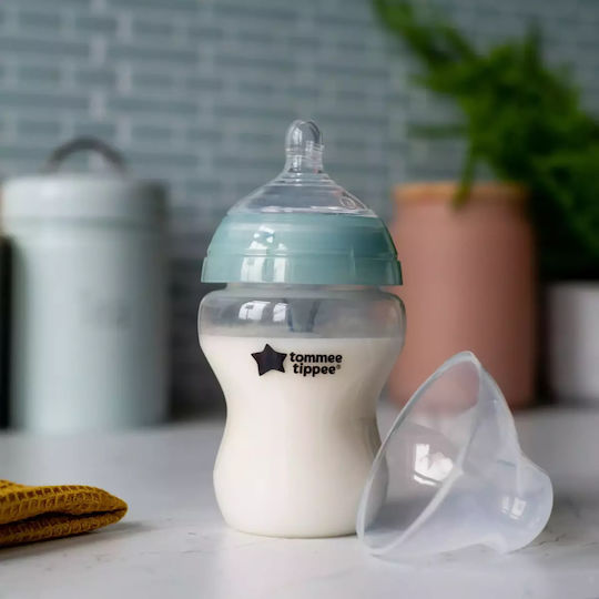 Tommee Tippee Πλαστικό Μπιμπερό Advanced Anti-colic Κατά των Κολικών με Θηλή Σιλικόνης για 0+ μηνών Ροζ 260ml