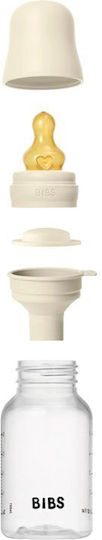 Set complet de biberoane anti-colici Bibs 150 ml latex ivoire