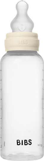 Bibs Set of Plastic Baby Bottles Anti-Colic with Silicone Teat for 2+ Months Transparent 270ml