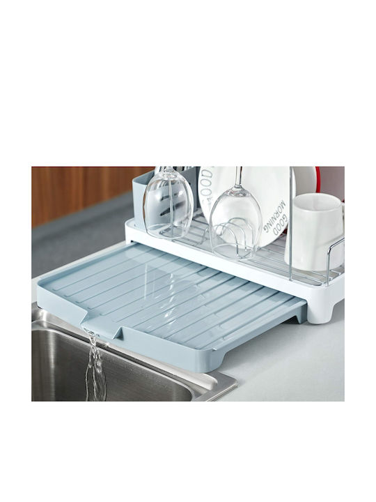 Сгъваем Отцедник За Мивка От Inox Сив 42x29см
