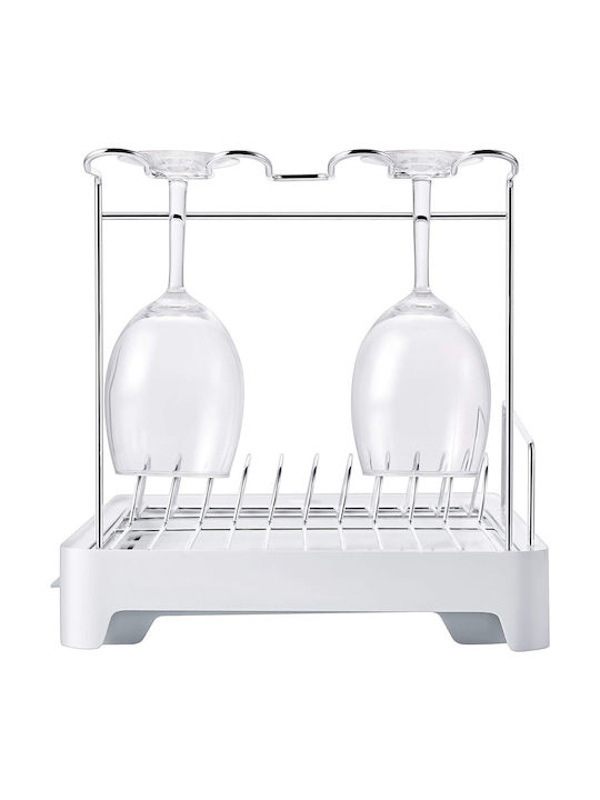 Сгъваем Отцедник За Мивка От Inox Сив 42x29см