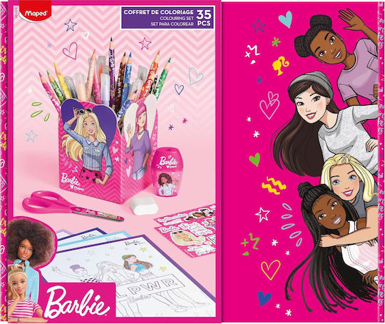 Maped Geschenkbox Barbie 35-teilig