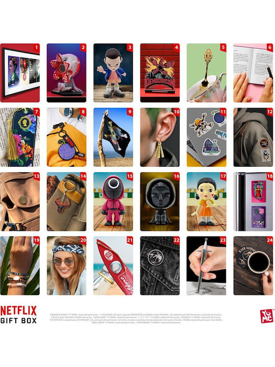 YuMe Toys Адвент Календар Нетфликс Сериал YuMe Toys Адвент Календар Нетфликс Сериал