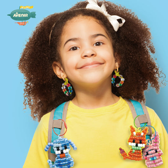 Avenir Бижута Create My Own Bunny - Fun Bead Charms за Деца 6+ години+ Години