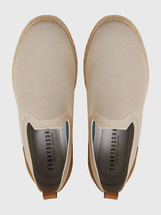 Men's Espadrilles in Beige Color