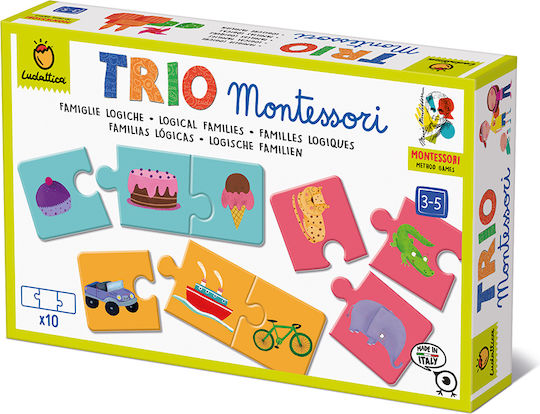 Ludattica Montessori Εκπαιδευτικό Παιχνίδι Γνώσεων για 3+ Ετών